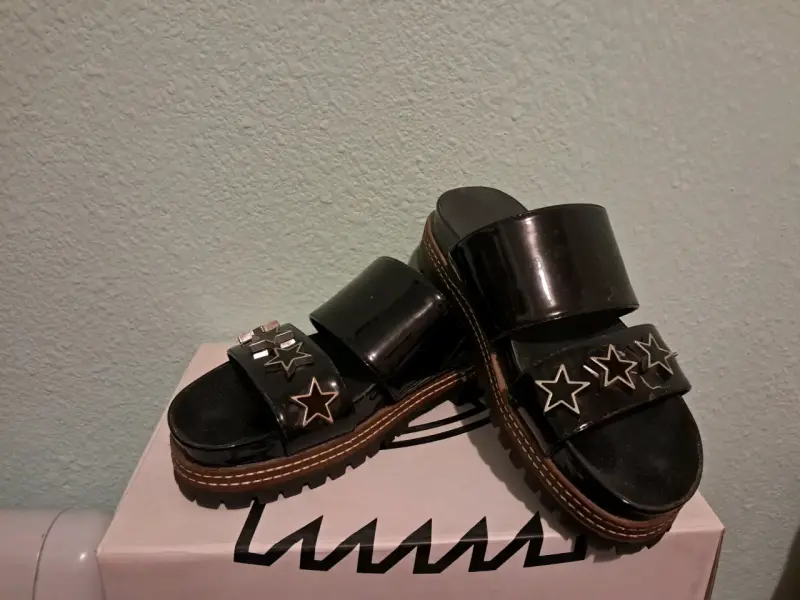 Sandalias negras con estrellas Americanino - 1