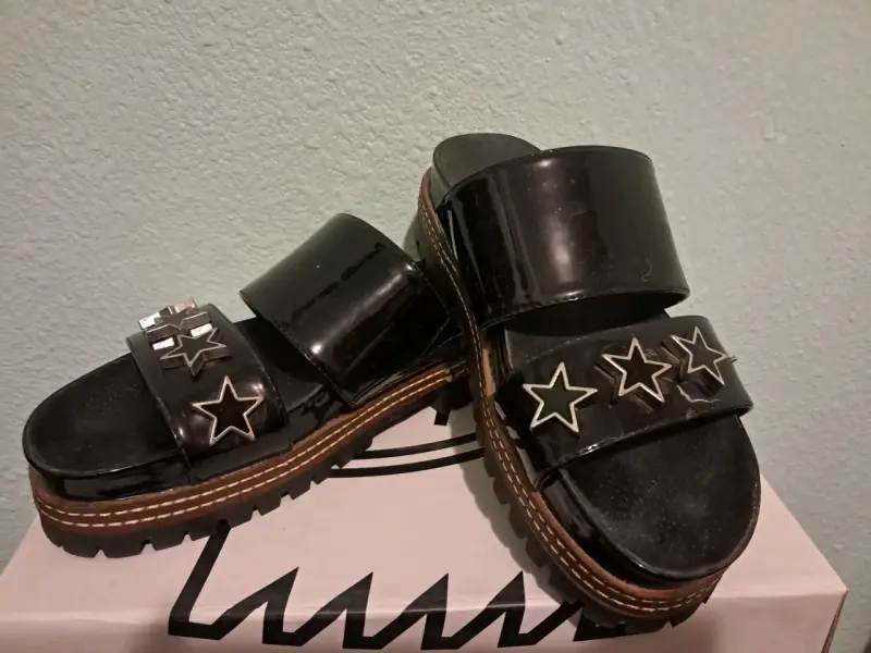 Sandalias negras con estrellas Americanino - 2