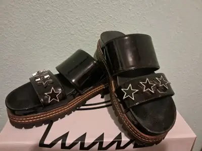 Sandalias negras con estrellas Americanino - miniatura 2