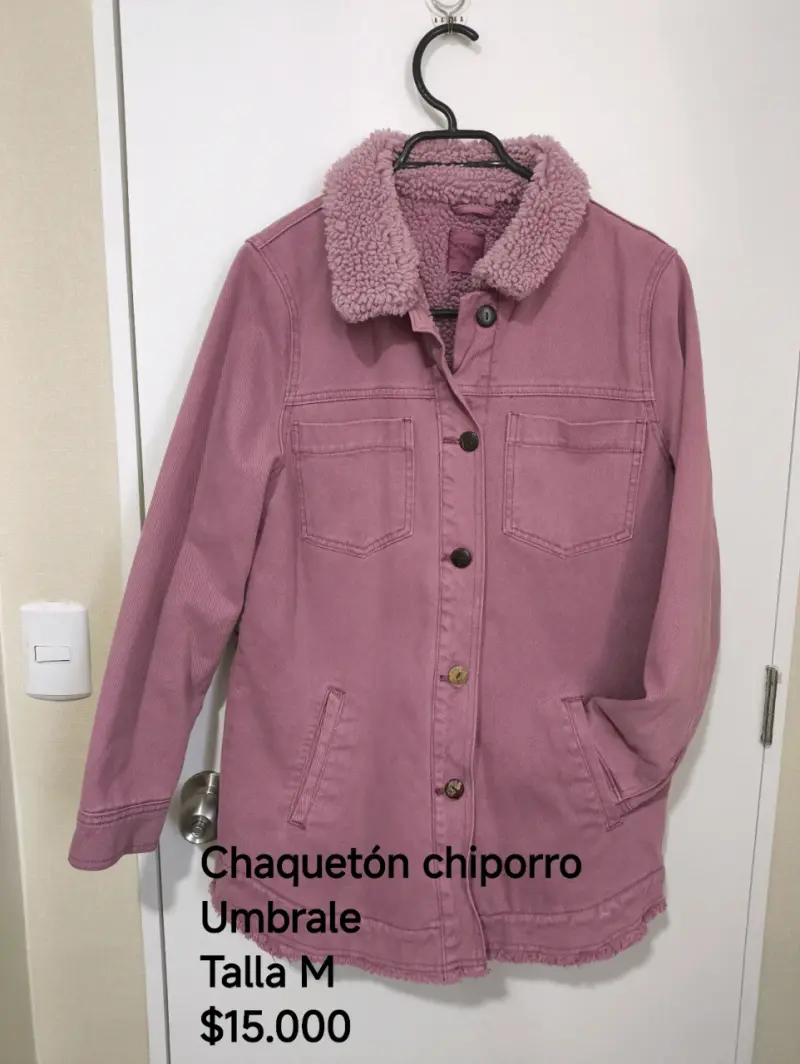 Chaquetón Chiporro Rosa Umbrale Talla M - 1