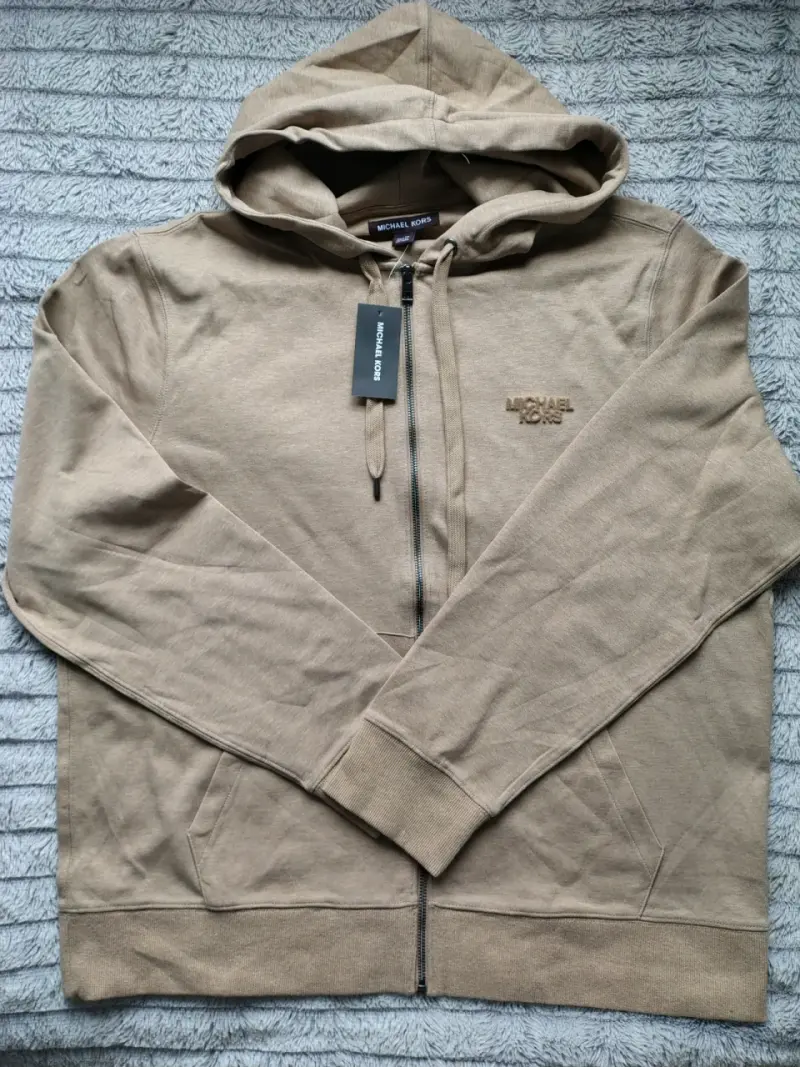 Polerón con capucha Michael Kors beige XL - 2