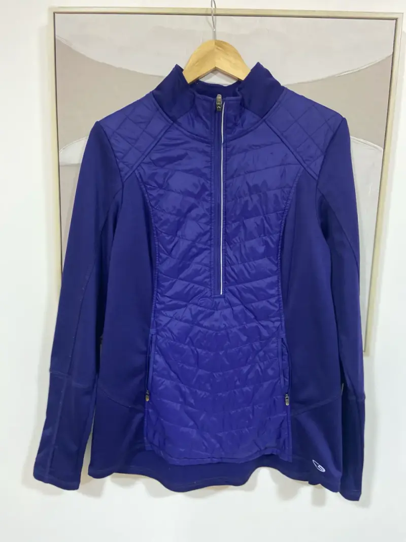 Chaqueta Deportiva Azul Mujer Champion - 2