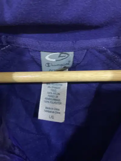 Chaqueta Deportiva Azul Mujer Champion - miniatura 3