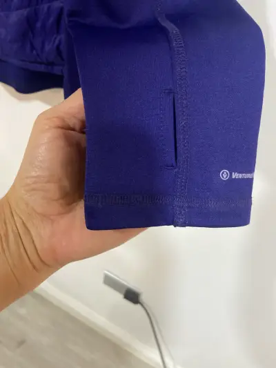 Chaqueta Deportiva Azul Mujer Champion - miniatura 4
