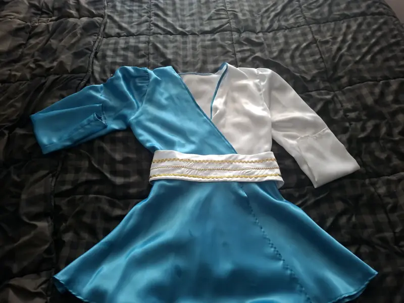 Traje folclórico de la diablada de mujer talla S