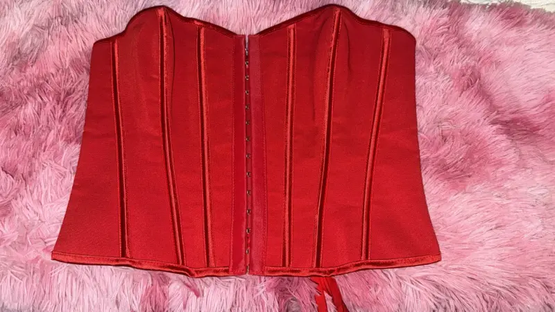 Conjunto de tops decorativos fiesta  talla S - 3