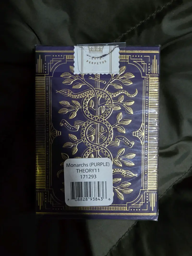 Naipes Theory11: Monarchs Edición Púrpura - 5