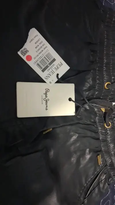 Pantalones de cuero sintético negros Pepe Jeans - miniatura 2