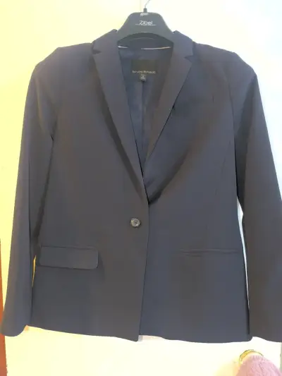 Blazer Azul Marino  Banana Republic para Mujer - miniatura 2