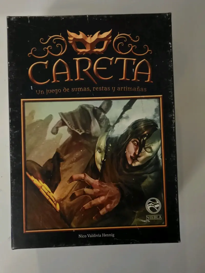 Juego de mesa Careta de sumas y restas