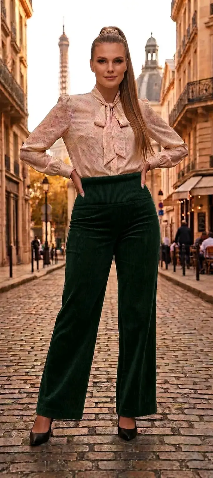 Pantalón Cotelé Elasticado Chiporro talla S