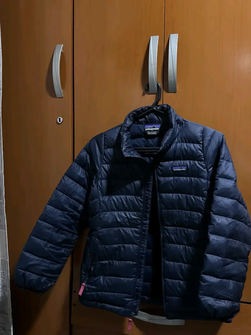 Chaqueta acolchada azul Patagonia para mujer - 1
