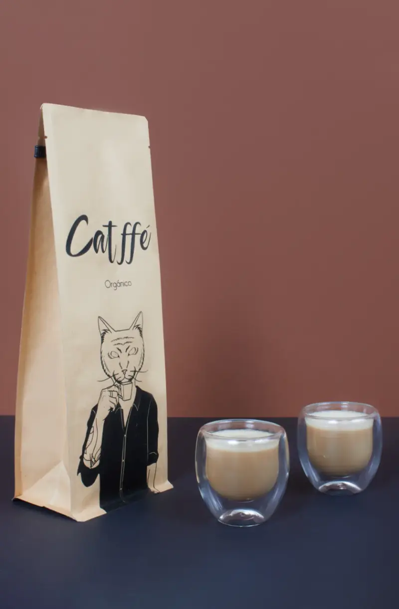 Catffé, Café orgánico en grano o molido - 1