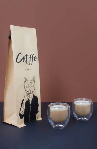 Catffé, Café orgánico en grano o molido - miniatura 1