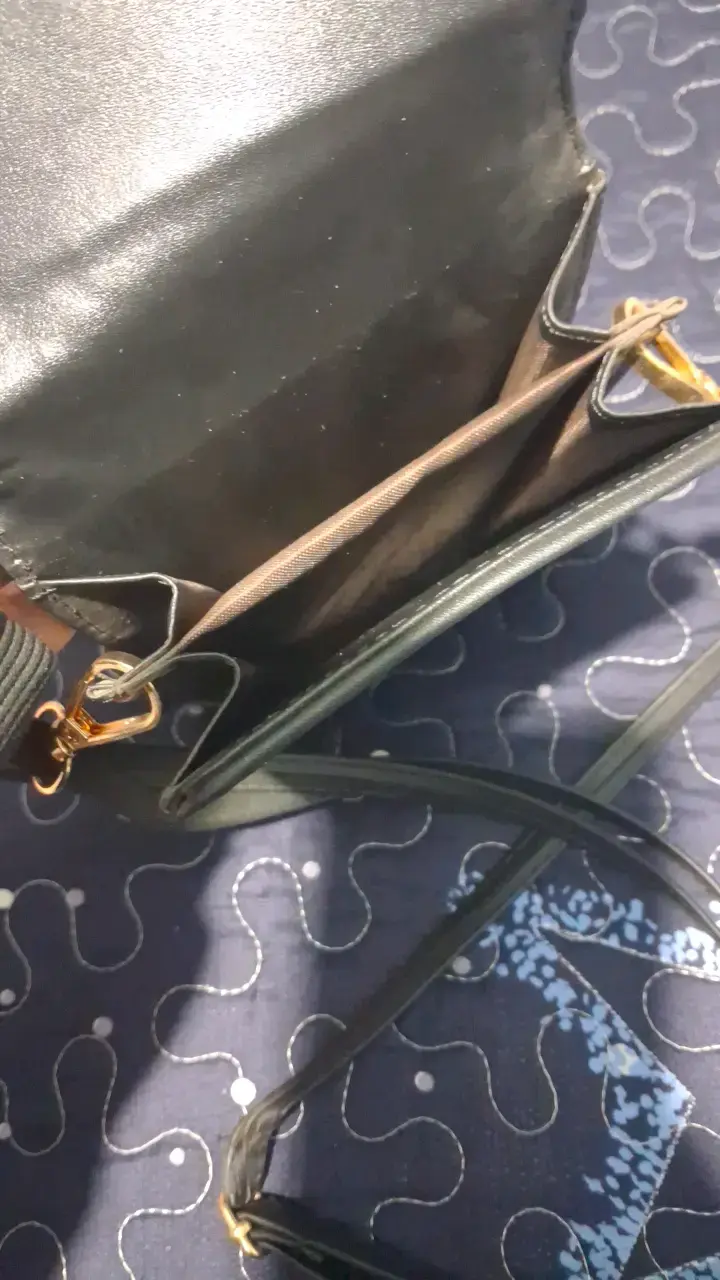 Bolso cruzado de cuadros estilo elegante - 3