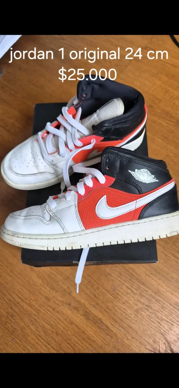 Zapatillas Nike Air Jordan 1 Originales 24 cm - 3