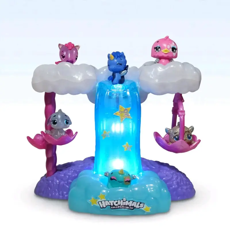 Lote Hatchimals con luces y figuras. - 4