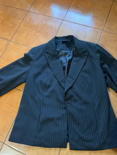 Blazer de rayas para mujer XL en buen estado - miniatura 1
