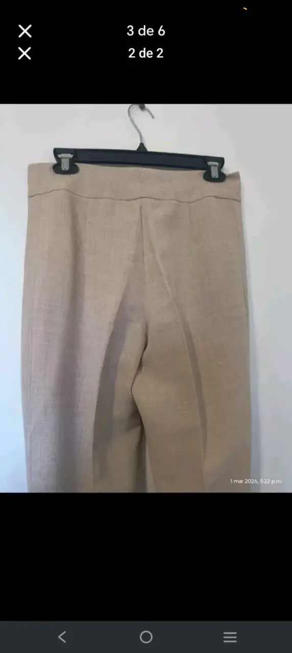 Traje de Mujer Beige Elegante - 2