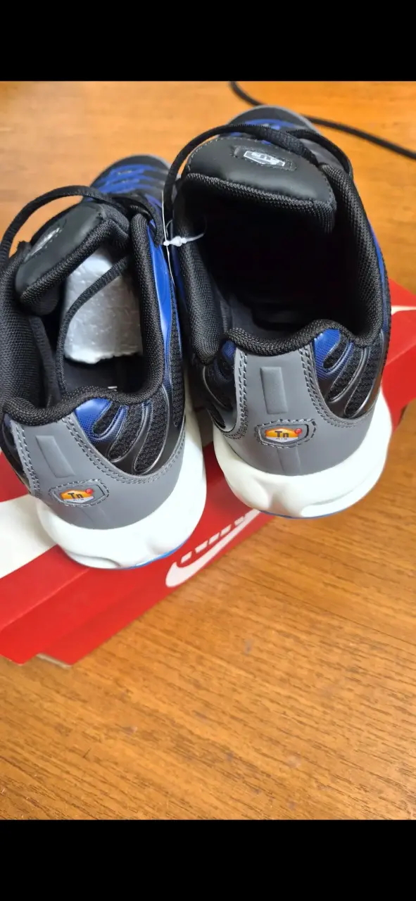Zapatillas deportivas negras y azules talla 40 - 3