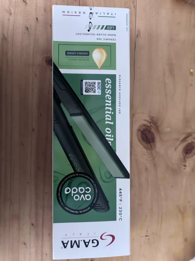 Plancha de Pelo Gama Italy Avocado Oil - 2