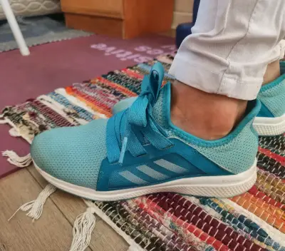 Zapatillas deportivas azules Adidas Bounce - miniatura 1