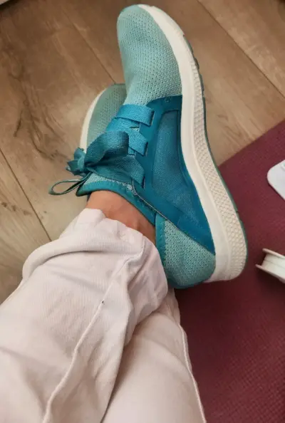 Zapatillas deportivas azules Adidas Bounce - miniatura 2