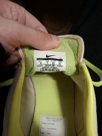 Botines de fútbol Nike Magista blancos y amarillos - miniatura 6