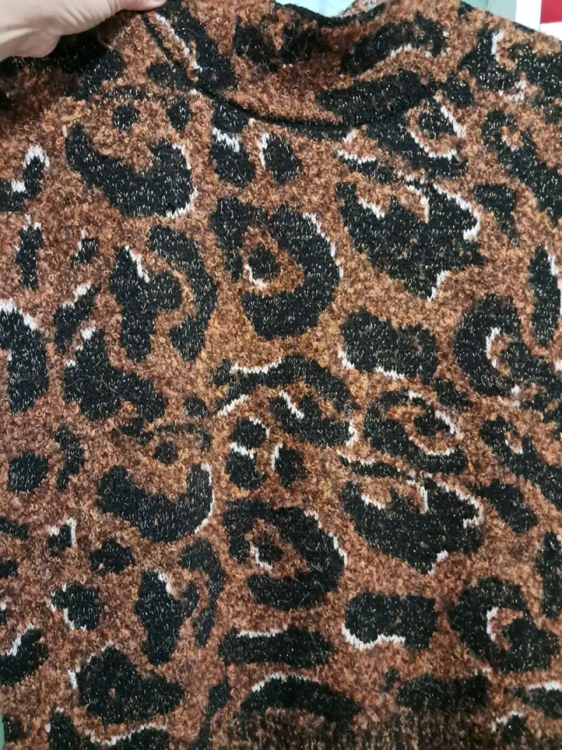 Chaleco sin mangas con diseño animal print - 3