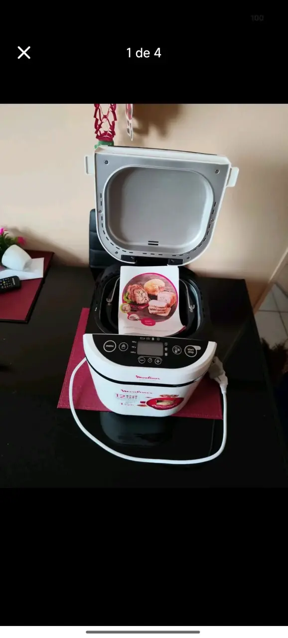 Máquina de Pan Moulinex Pain Doré 12 Programas - 1