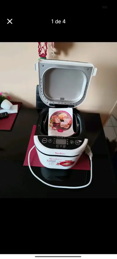 Máquina de Pan Moulinex Pain Doré 12 Programas - miniatura 1