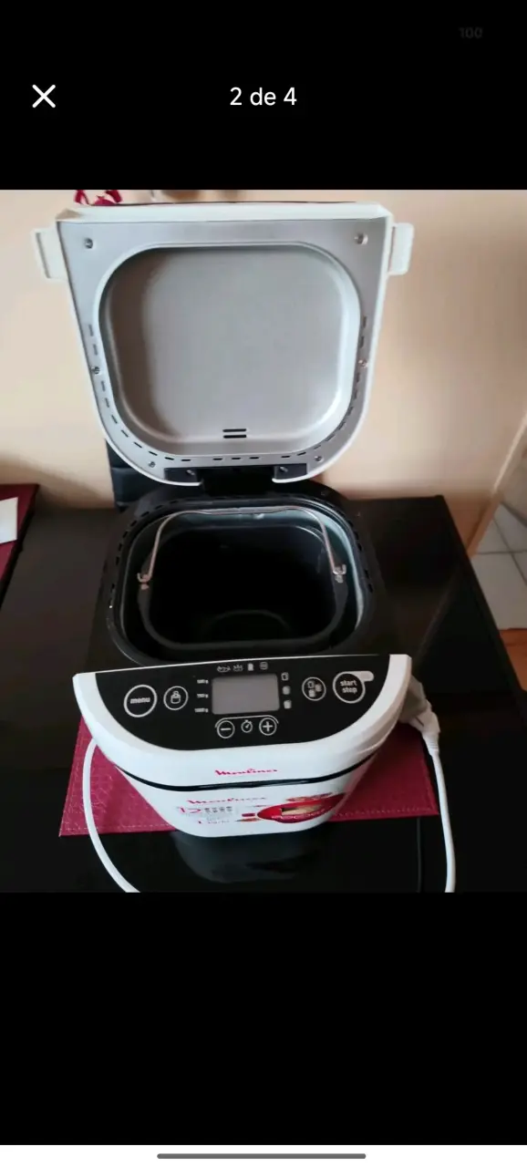 Máquina de Pan Moulinex Pain Doré 12 Programas - 2