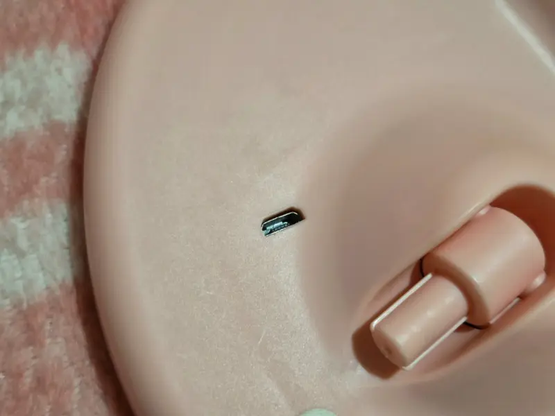 Espejo de maquillaje LED rosa - 3