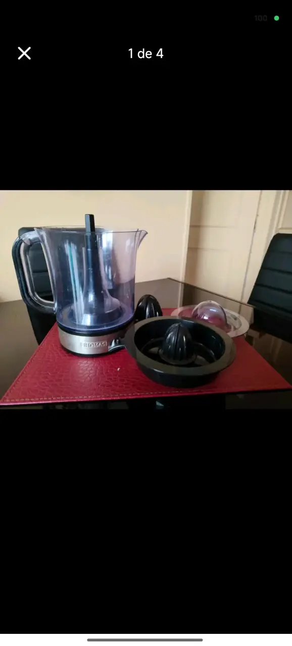 Exprimidor de jugos Thomas con accesorios - 2