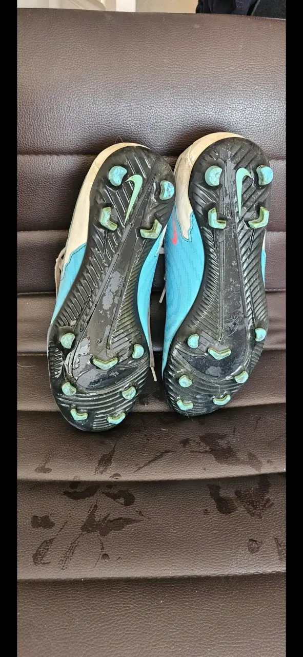 Botines de fútbol Nike 24 cm azul - 2