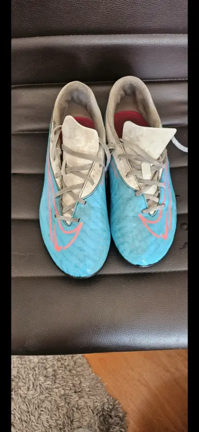 Botines de fútbol Nike 24 cm azul - miniatura 3