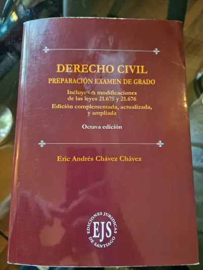 Libro Derecho Civil Preparación Examen de Grado - miniatura 1