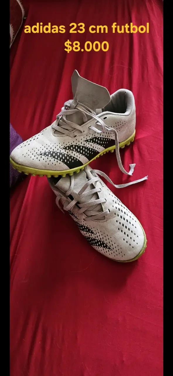 Zapatillas de fútbol Adidas 23 cm