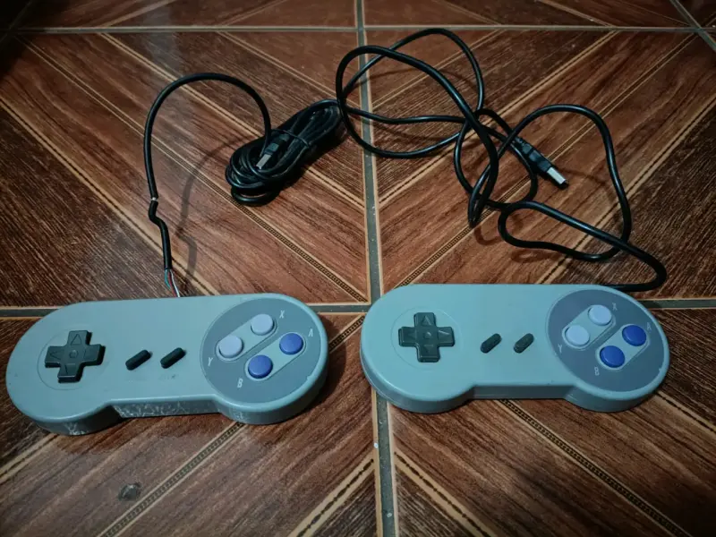 Controles retro para consola de videojuegos USB