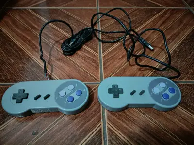 Controles retro para consola de videojuegos USB - miniatura 1