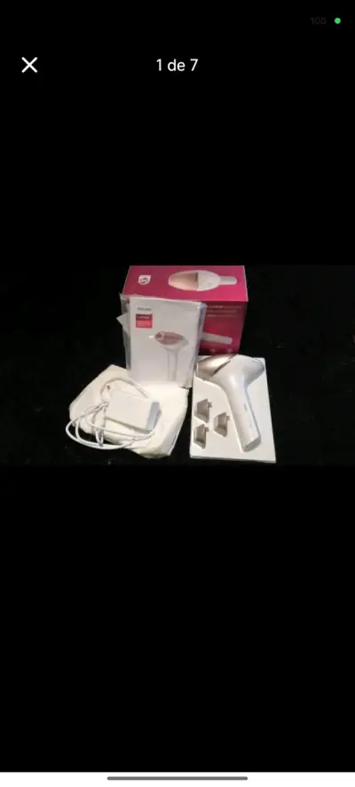 Depiladora IPL Philips Lumea con accesorios - miniatura 1