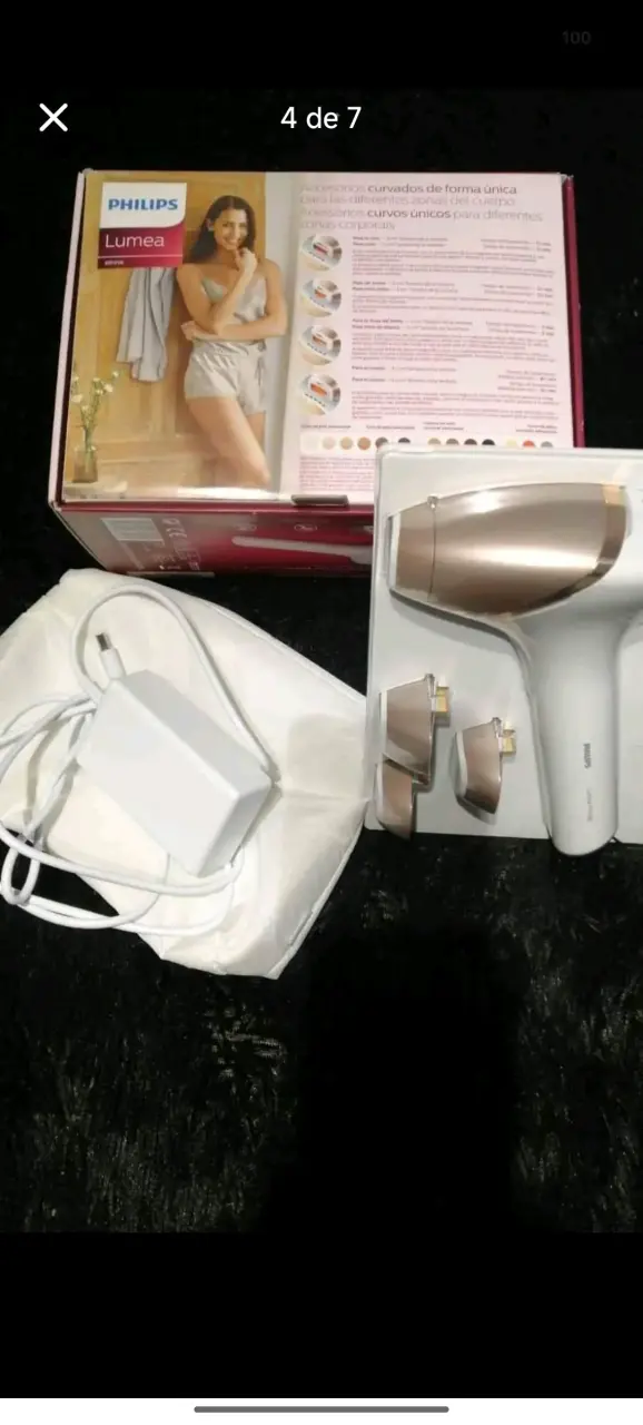 Depiladora IPL Philips Lumea con accesorios - 4