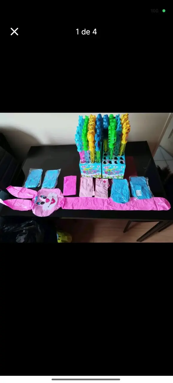 Set de burbujas e inflables de diseños variados