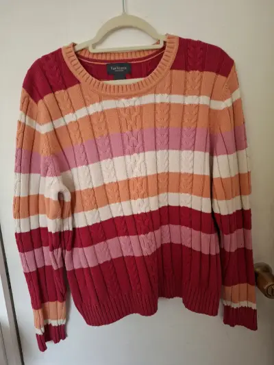 Suéter de rayas multicolor Van Heusen - miniatura 2