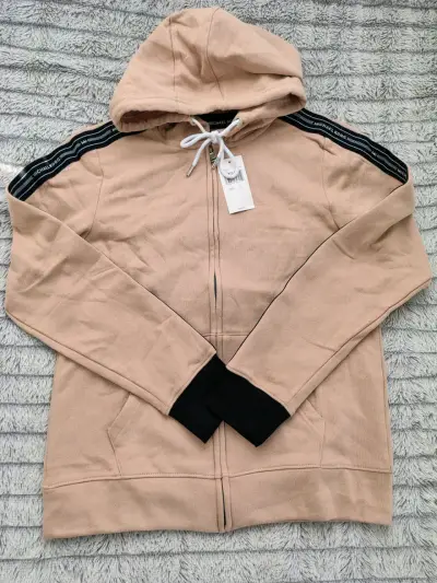 Polerón con capucha Michael Kors beige talla m - miniatura 2
