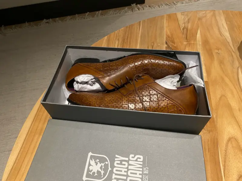 Zapatos de vestir marrones Stacy Adams Phantom - 3