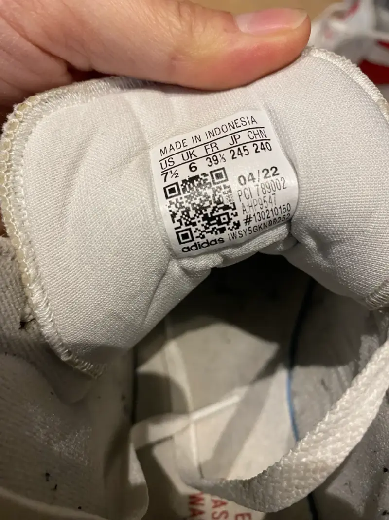 Zapatillas Adidas Top Ten Hi Blancas y Rojas - 3