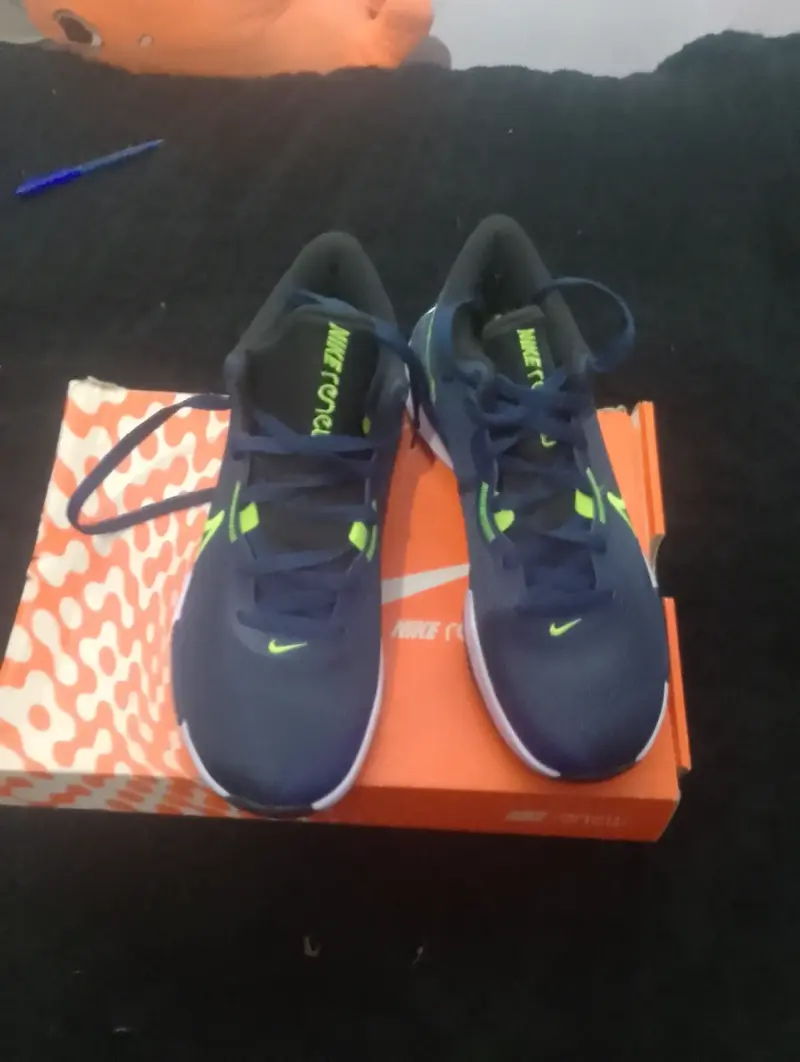 Zapatillas Nike azul de basquetbol - 2