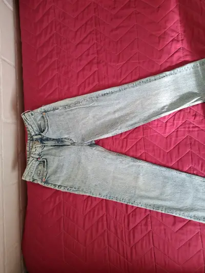 Jeans vintage straight H&M talla 36 - miniatura 2