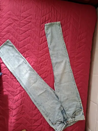 Jeans vintage straight H&M talla 36 - miniatura 3